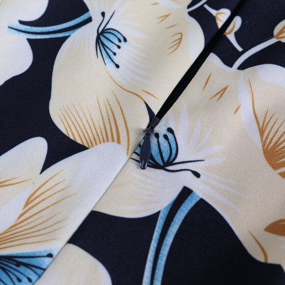 Women's Cocktail Dresses, Formal Wedding Guest Church Modest Party Prom Dress 20 - Picture 5 of 5